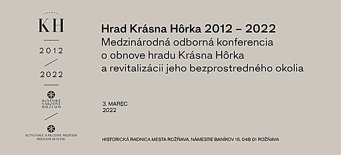 Konferencia "Krásna Hôrka 2012 – 2022"